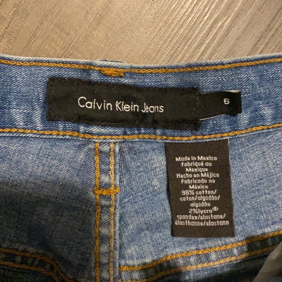 FINAL PRICE Vintage Calvin Klein Denim Shorts - Picture 2 of 5